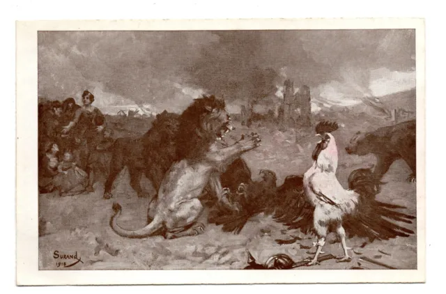 carte postale - journée Française du Secours National - 1915
