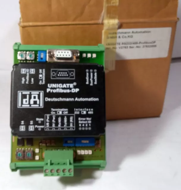 1 New Deutschmann Rs232/485-Pbdp V2753 Unigate Profibus-Dp Nib ***Make Offer***