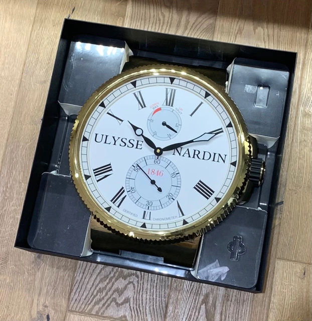 RELOJ DE PARED / Wall Clock ULYSSE NARDIN Marina (Original UN) EUR 1.