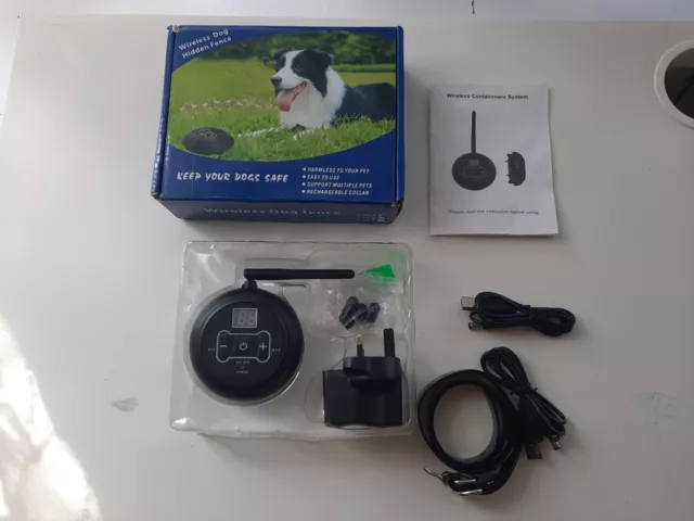 Hidden Dog Pet Containment System Electric - MISSING RECEIVER - Read Description