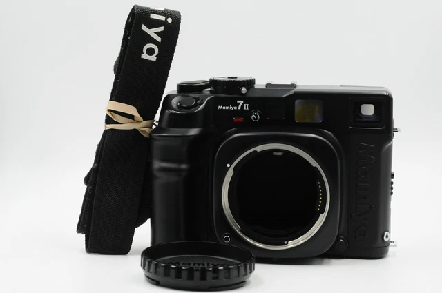Mamiya 7 II Medium Format Rangefinder Body 7II Black #185
