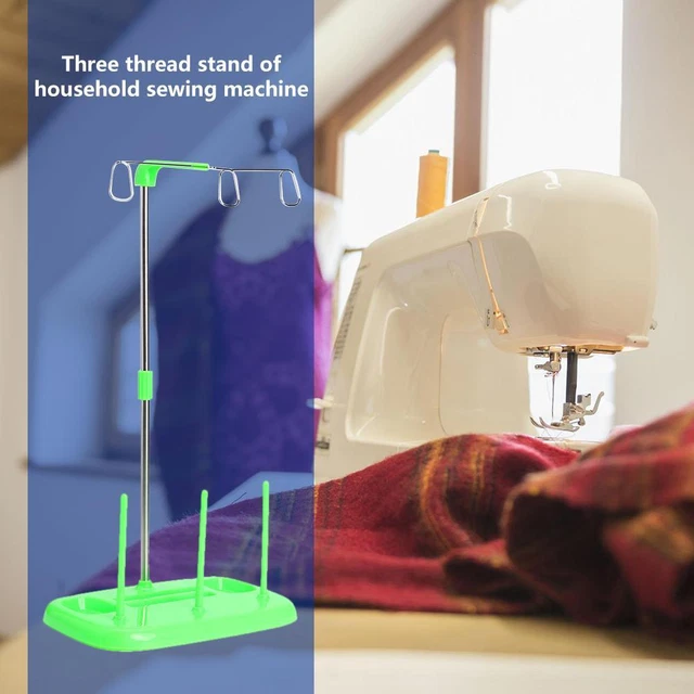 Household 3 Spool Thread Holder Stand Embroidery Wire Rack Sewing Machine Tools