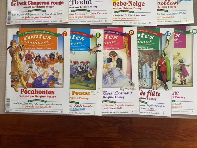 Lot de 11 livres pour enfants;contes par Brigitte FOSSEY 3