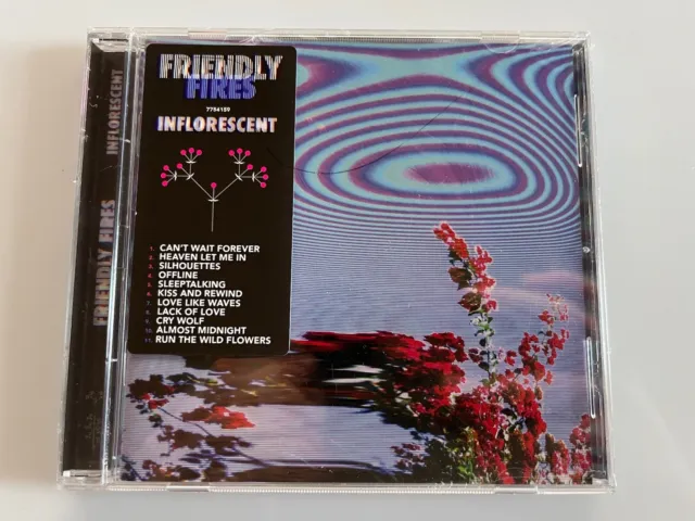 Friendly Fires –"Inflorescent"  (CD) Brand New Sealed