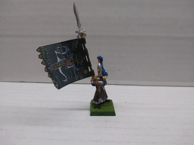 Hoeth SwordMasters High Elves Metal - 1992 Marauder - OOP - Games Workshop - Monté Peint
