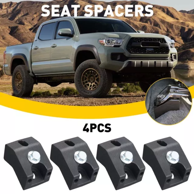 4x 1.25" Front Seat Jackers Seat Spacers Lift For Toyota Tacoma 4Runner FJ GX US