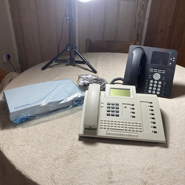 Panasonic KX TD290CE ISDN Line Unit Digital Super Hybrid System & Siemens Phone