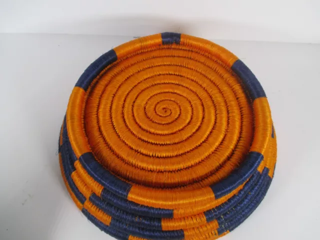 African Coiled Basket 3