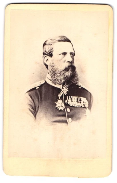 Fotografie unbekannter Fotograf und Ort, Portrait Kaiser Friedrich III. in Unif