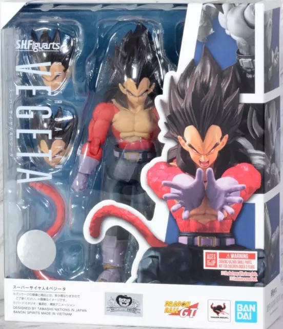 DRAGON BALL GT VEGETA Super Saiyan 4 S.H. Figuarts Figure SH Bandai Tamashii