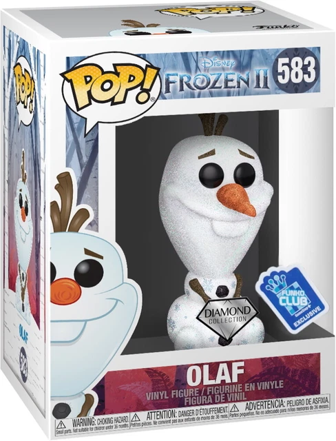 Funko Pop! Frozen 2 – Olaf Diamond Glitter Exclusive Edition #583, Statuetta In Vinile 15 Cm