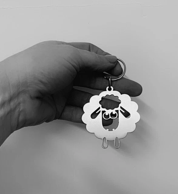 Kisangel Schaf Schlüsselanhänger - 12 Stück Niedliche Schaf Anhänger Für Partys & Geschenke