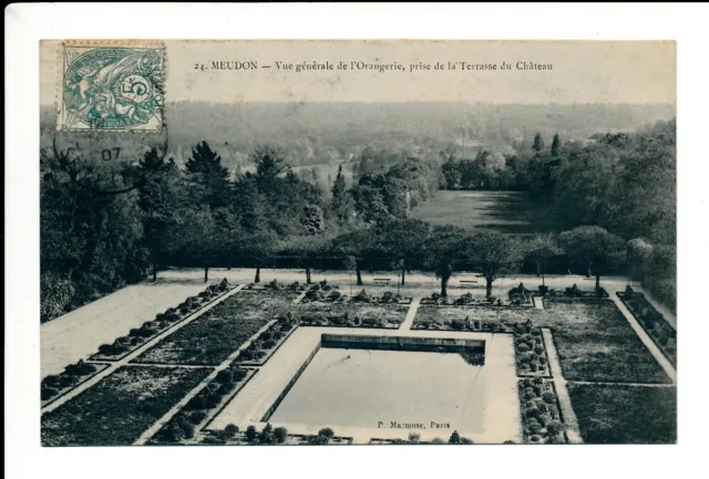 C14040 - Une Carte Postale Ancienne - MEUDON - Vue Générale de l'Orangerie