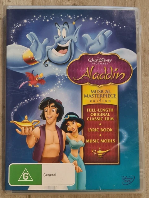 Aladdin Musical Masterpiece Edition - DVD - Region 4 FAST POST