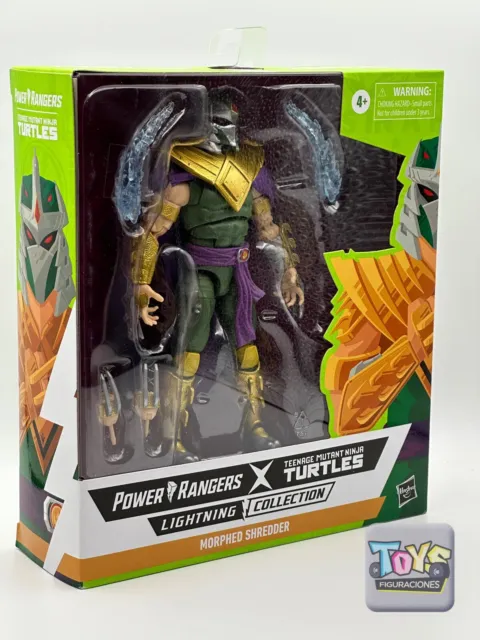 Power Rangers X TMNT Lightning Collection Morphed Shredder Hasbro NEW 3