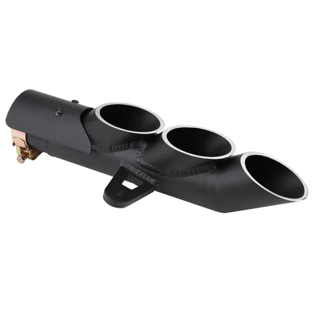 Motorcycle Threeoutlet Exhaust Tail Pipe Tailpipe Tip Accessory For YZFR6