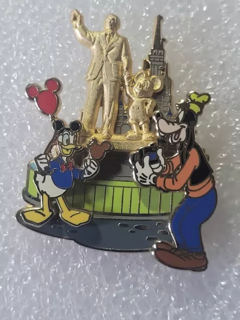 Pins Pin Disney World Donald Dingo Mickey Triple Moule Grand Pins 2009