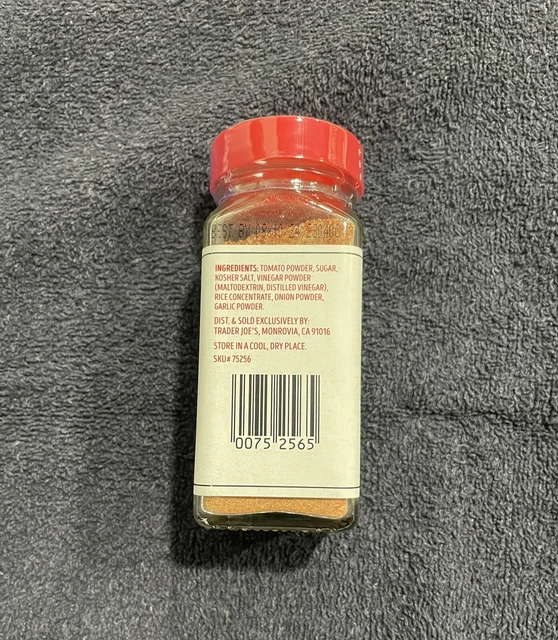 TRADER JOE'S KETCHUP Flavored Sprinkle Seasoning Blend 2.6oz Spice Mix