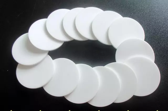 10Pcs Alumina (99.5%AL2O3 ) Ceramic heat radiator 10*1mm