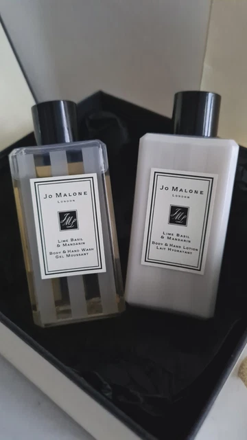 JO MALONE LIME Basil Mandarin Body Lotion Body Hand Wash Gel