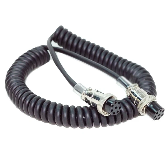 1pcs 8-Pin Female Mic Microphone Cable Cord For Kenwood Radio MC-60A MC-90 MC-60