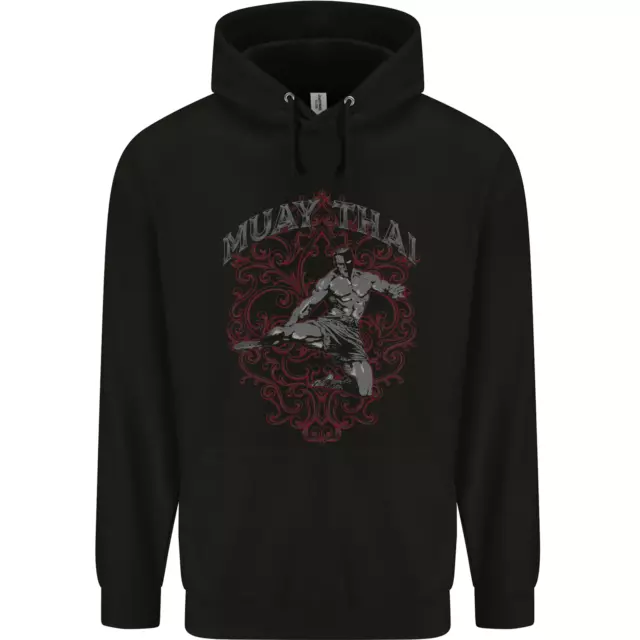 Muay Thai Fighter Warrior MMA Martial Arts Childrens Kids Hoodie