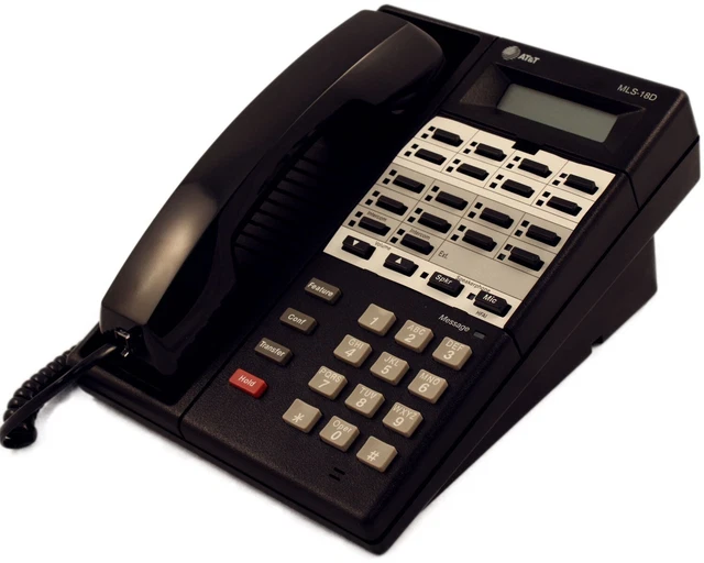 Avaya Lucent Partner MLS-18D Phone Black  7311H10B-003 Refurbished