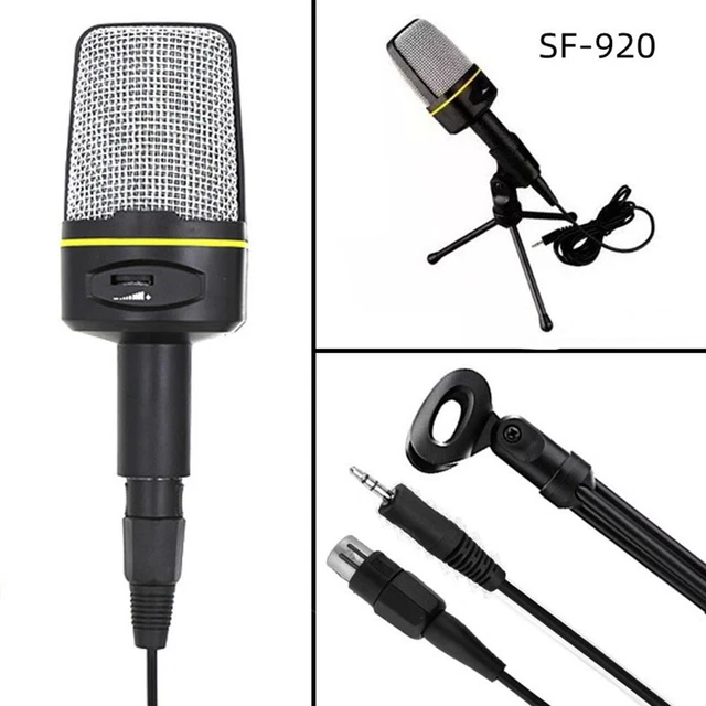 Micrófono de alta calidad de venta caliente 5 mm cable haz redondo
