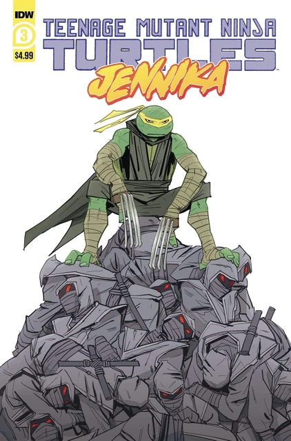 TMNT JENNIKA ninja turtle | IDW Comics | NM Books | Select Option | #1, 2, or 3