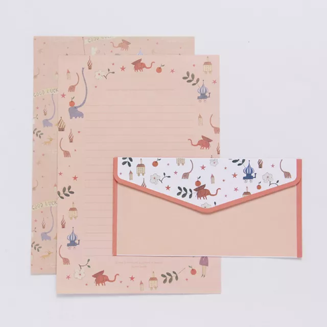 6set Paper For Letter Envelopes Easy To Seal Letter Envelop Writing Set
