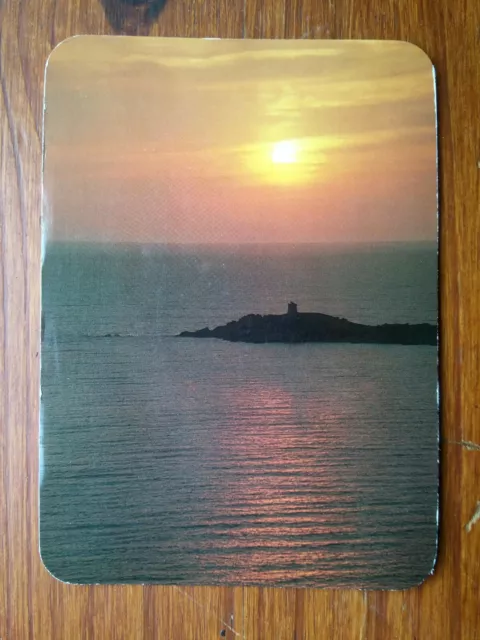 CARGESE OMIGNIA  COUCHER DE SOLEIL carte postale postcard