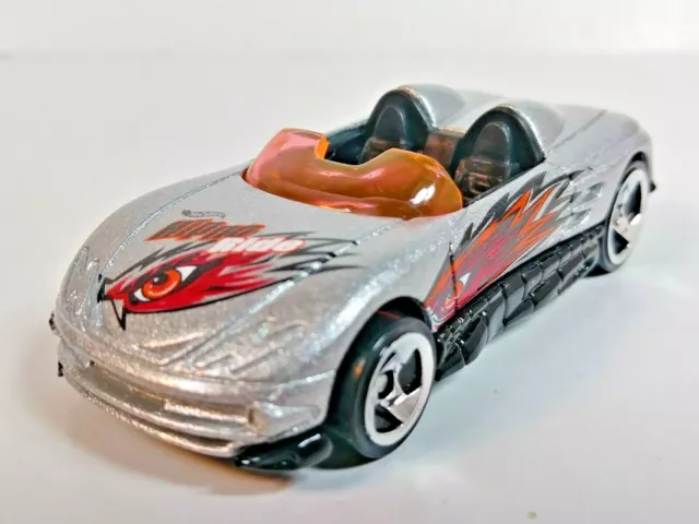 MX48 Turbo Hot Wheels 2001 Extreme Sports Series Silver #81 3SP  1:64 Loose