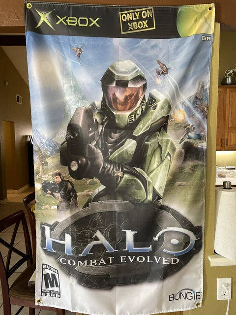 HALO COMBAT EVOLVED Anniversary Poster Xbox 360 Promo B2