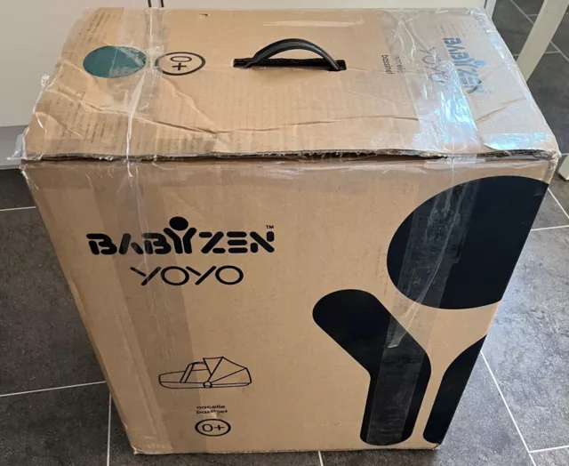 Babyzen YOYO Bassinet (UK) in aqua - Brand New & In Box