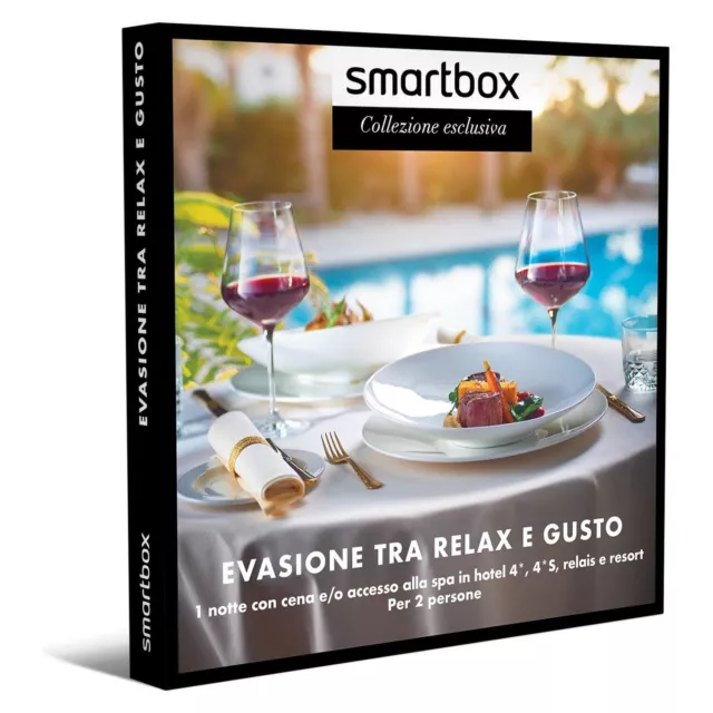 Cofanetto Regalo Smartbox Evasione tra relax e gusto