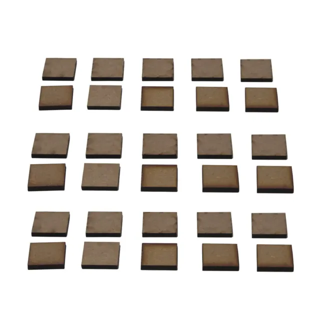 3mm Thick 20mm 25mm 32mm 40mm Square Wargaming Bases Base Ideal for Warhammer