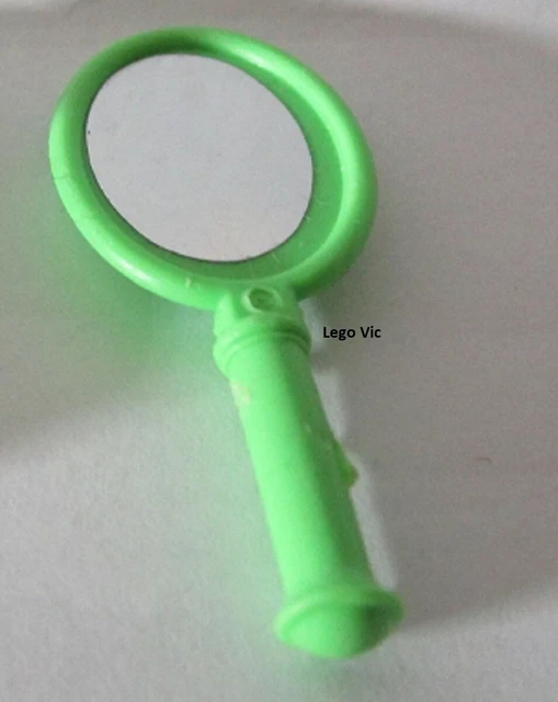LEGO 72124pb01 Scala Hand Mirror MD Green Mirror du 3242 5823 3203 MOC-A18