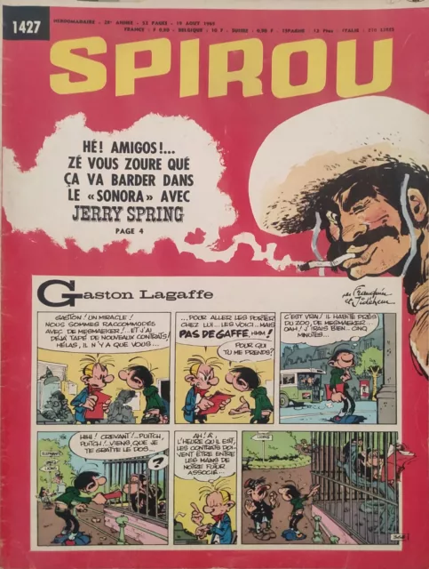 Journal De Spirou 1427 Sans Mini Série Année 1965