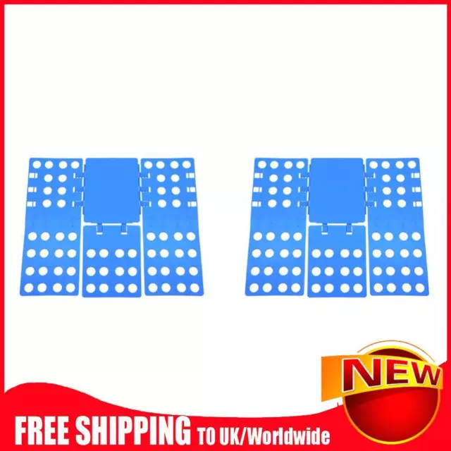 Supporto tessuto in plastica organizer scheda indumento pieghevole strumenti di stoccaggio (blu)