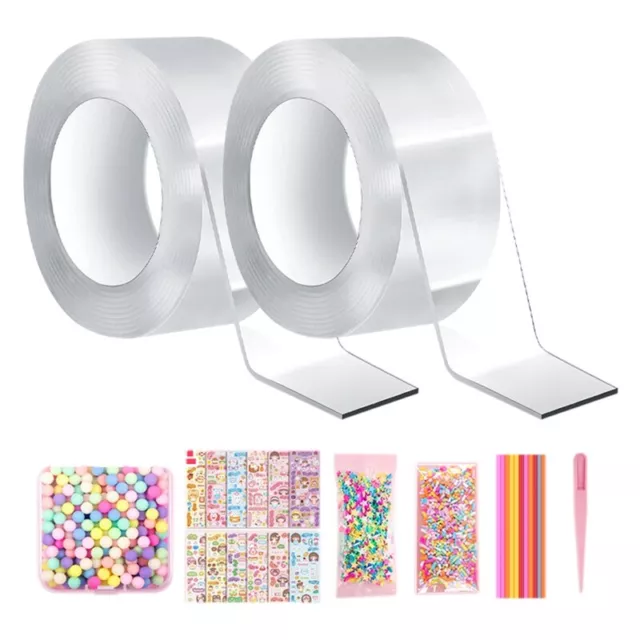 Nano Tape Kit Double Sided Tape Bubble Blowing Tape Elastic DIY Craft Kit8755