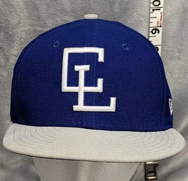 CHATTANOOGA LOOKOUTS Men’s 7 1/4 Fitted Cap New Era 59Fifty MILB Navy Blue Gray