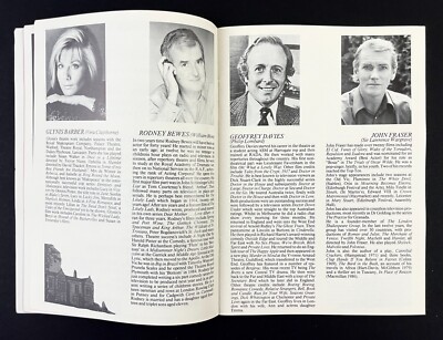 1980S THEN THERE Were None Agatha Christie Duke York Theatre VTG Play