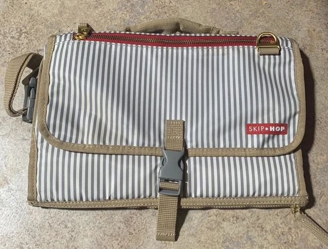 SKIP HOP Portable Changing Station Diaper Clutch with Changing Pad & Storage