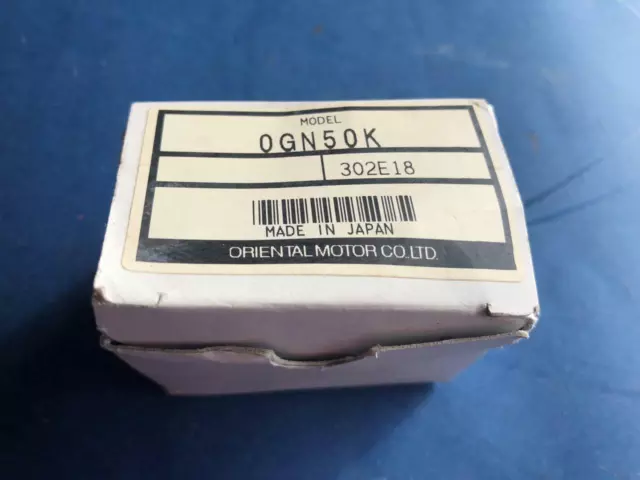 oriental motors 0gn50k gear head