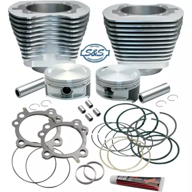 S&S Cycle Cylinder & Piston Kit for 106" Stroker Motor