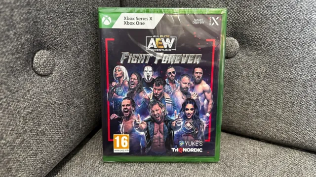 AEW: Fight Forever Xbox One & Xbox Series X Game ( New Sealed )