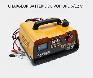 Chargeur de batterie voiture 6v / 12v WC