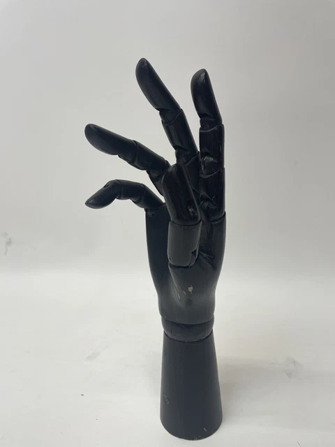 Vintage wooden artists articulated hand model