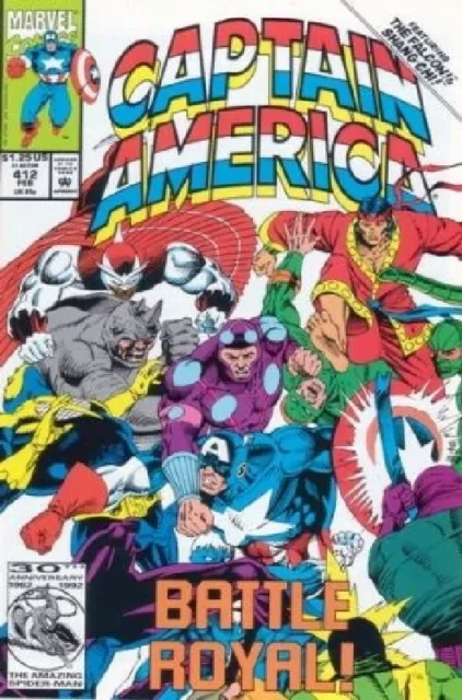 Captain America (Vol 1) # 412 Near Mint (NM) Marvel Comics MODERN AGE