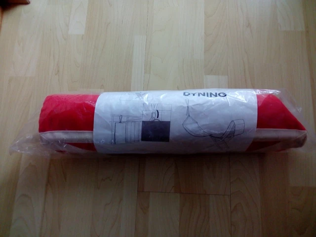Sitz Hängematte rot für z.B. Balkon DYNING von IKEA NEU u. OVP